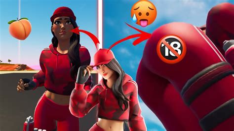 Fortnite Thicc Ruby Skin Performs Party Hips Thicc Otosection