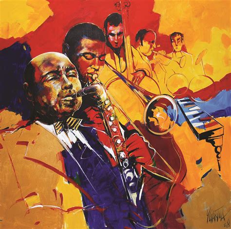 Paintings Of Jazz Musicians And Groups Paul Ygartua