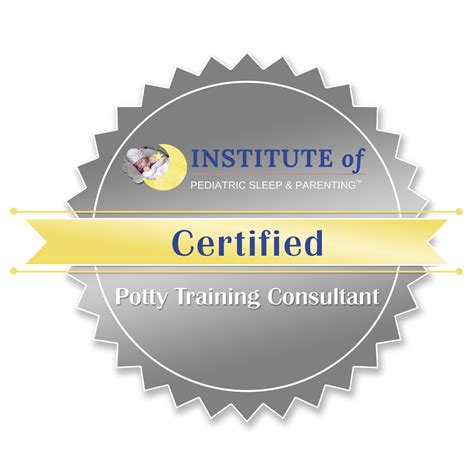 Potty Training Certification Program Institute Of Pediatric Sleep And