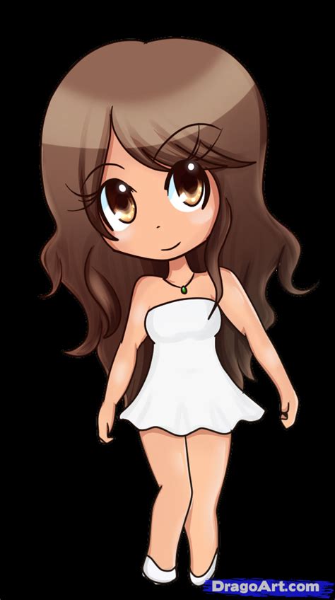 Drawing A Cute Simple Chibi Girl Added By Kbailey232 May 1 2013 11