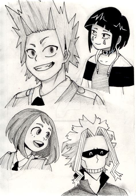 Bnha Sketches By Doctor Pickle On Deviantart