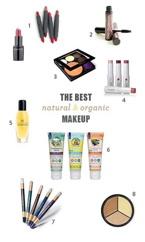 all natural makeup products