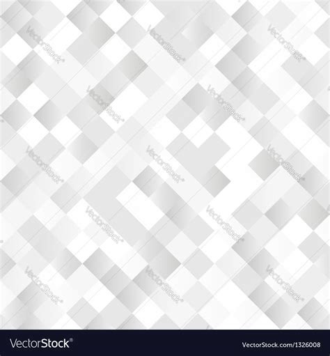 Seamless Background With Shiny Silver Squares Vector Image