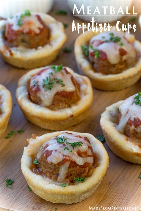 Use them to make unique holiday appetizers with an attractive festive appearance and. Meatball Appetizers - TGIF - This Grandma is Fun