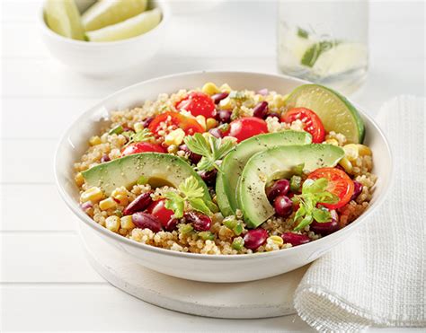 Salade De Quinoa à La Mexicaine Recette Elmamia