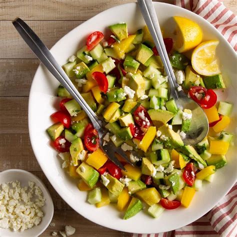 Summer Avocado Salad Recipe How To Make It Taste Of Home