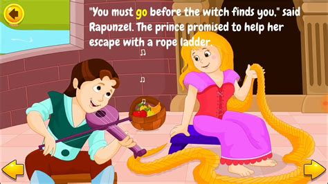 Rapunzel Short Story Kids Story Animation With English Sub Fairy
