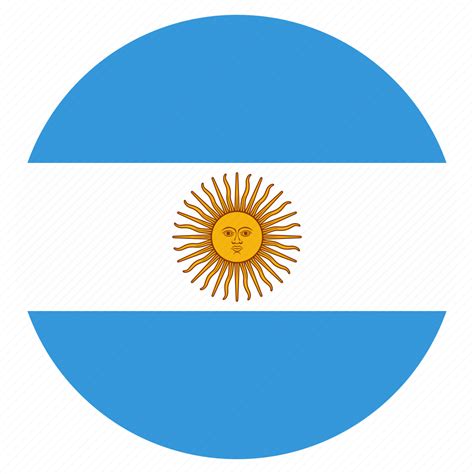Argentina Argentinian Country Flag Icon Download On Iconfinder