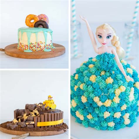 Frozen (disney) birthday party ideas | photo 1 of 15. Easy DIY Birthday Cake Ideas for Children- video tutorials