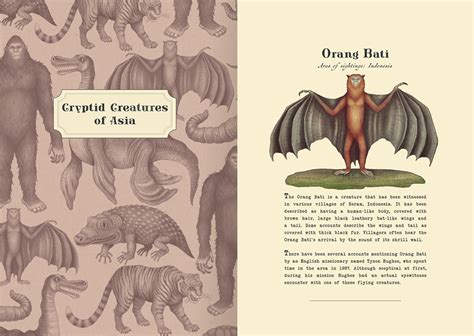 The Illustrated Encyclopedia Of Cryptozoology Behance