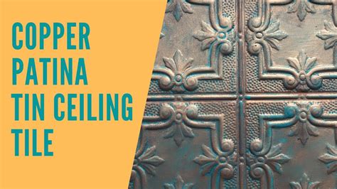 Copper Patina Tin Ceiling Tile By Charlotte Lawrie Of Creative Sol