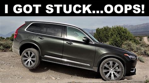 2022 Volvo Xc90 Recharge Off Road Review Does The Improved Awd System Work Well Youtube