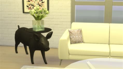 Pig Side Table By Moooi At Meinkatz Creations Sims 4 Updates