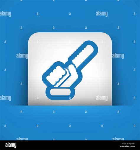 Hand Holding A Knife Stock Vector Image And Art Alamy