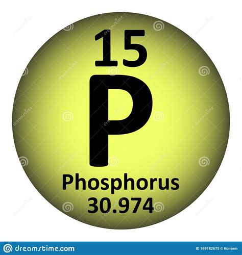 Phosphorus Icon On White Background Simple Element Illustration From