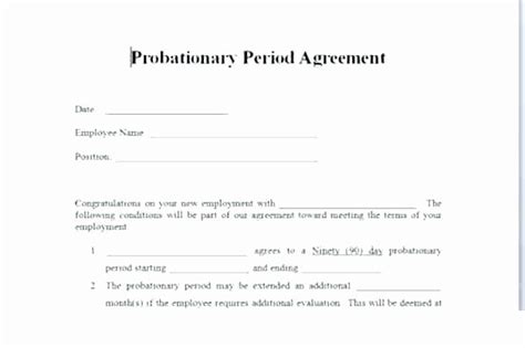 Dear sir or madam, my name is aisha bilal. 90 Day Probationary Period forms Unique Probation ...