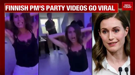 finland pm viral video sanna marin party video sparks row finnish pm appears to be drunk youtube