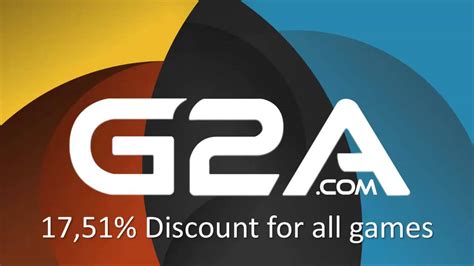 You can save up to 97% off with our g2a coupon codes. HOTTEST G2A Discount - Save up to 17,51% - Promo Codes ...