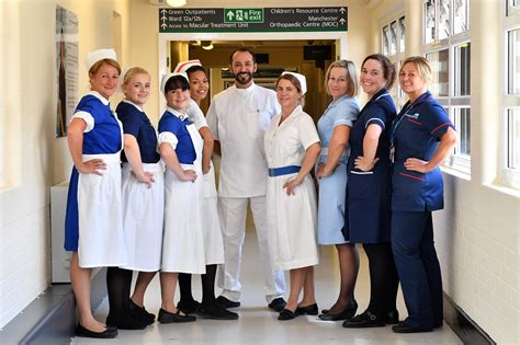 Nhs At 70 Nurses Pose In Uniforms From Seven Decades