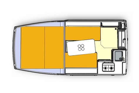 2022 Ecocampor Fiberglass Pop Up Truck Camper With Slide Out Bed For