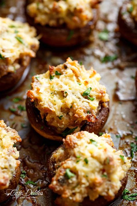 Top Stuffed Mushrooms With Cream Cheese Best Recipes Ideas And