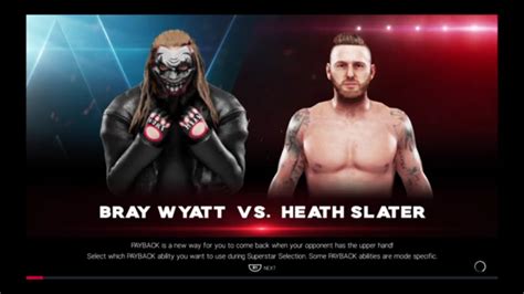 Wwe K Bray Wyatt Vs Heath Slater Vs Match Youtube