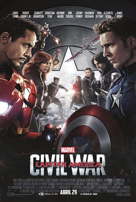 Capitán América Civil War 2016 Dimsum Cinema