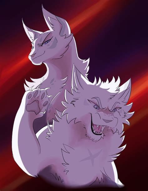 The Schemer And Brute Rainstar And Iceclaw By Simatra On Deviantart