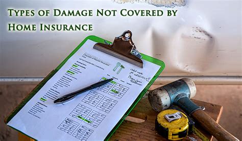 Most homeowners insurance policies will also include a provision for contents, which is personal property not affixed to the house. Types of Damage Not Covered by Homeowner's Insurance