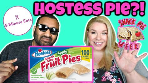 Hostess Snack Size Fruit Pies Apple Review Youtube