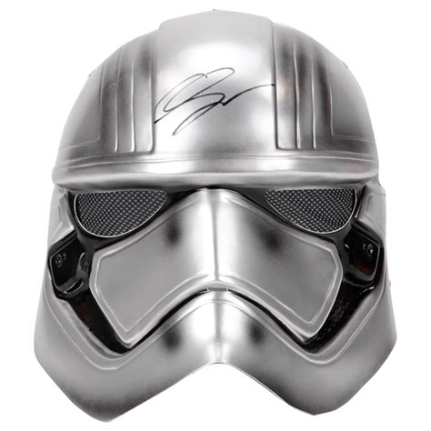 Lot Detail Gwendoline Christie Autographed Star Wars Captain Phasma Mask