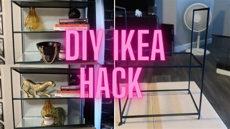 Easy Diy Ikea Sammanhang Shelf Hack Youtube