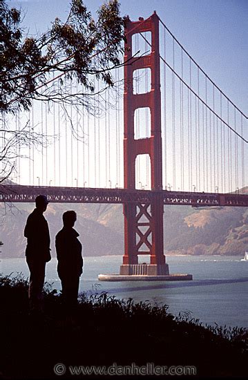 Golden Gate Bridge Silhouette 10 San Francisco California Usa