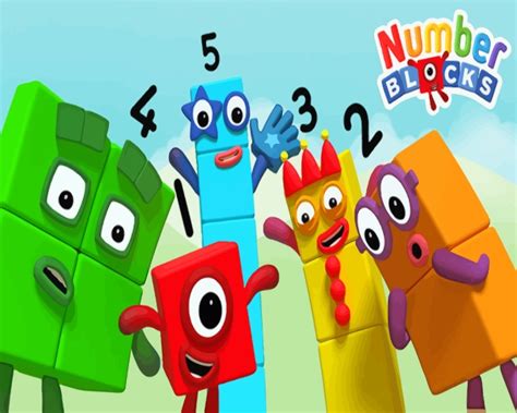 Numberblocks Show Paint By Numbers Numeral Paint Kit