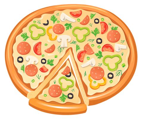 Download High Quality Pizza Clipart Veggie Transparent Png Images Art
