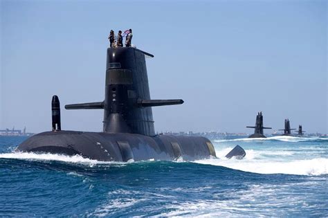 Photos Australias Submarines In Formation Clipper Oil