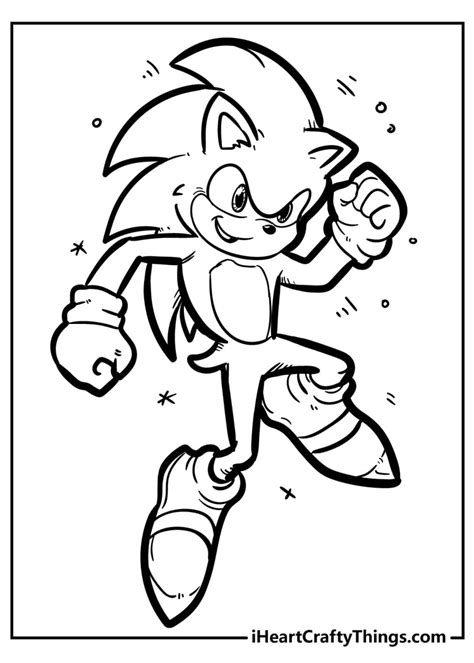 Sonic The Hedgehog Coloring Pages Sonic Coloring Pages Places To Visit