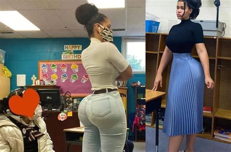 Curvy Teacher Slammed For Wearing Inappropriate Outfits At School