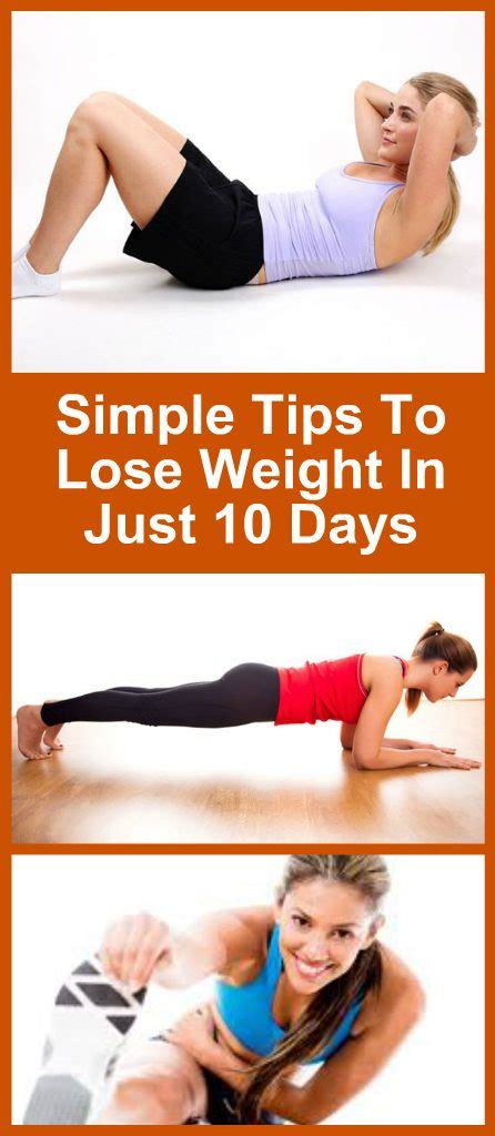 Simple Tips To Lose Weight In Just 10 Days