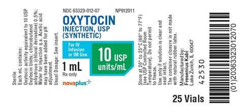 Oxytocin Fda Prescribing Information Side Effects And Uses