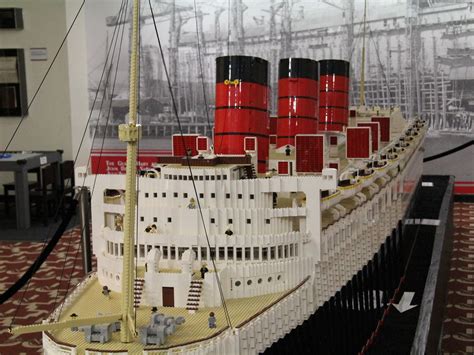 A Massive Lego Model Of The Queen Mary Is Now On Display At The Queen