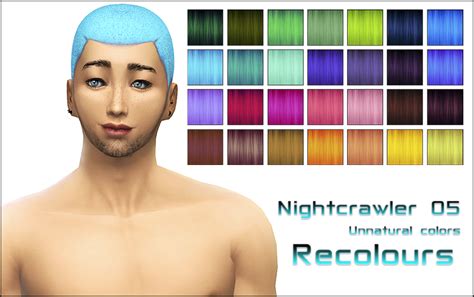 My Sims 4 Blog Hair Retexture Collection In Pooklet And Nylsims