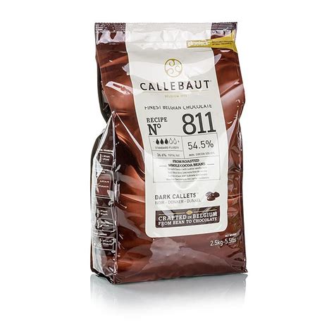 Callebaut Dark Chocolate Callets 54 500g And 25kg Bag Lollipop