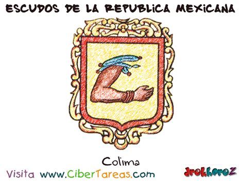 Escudo De Colima Escudos De La República Mexicana Cibertareas