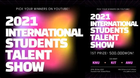 2021 International Students Talent Show Youtube