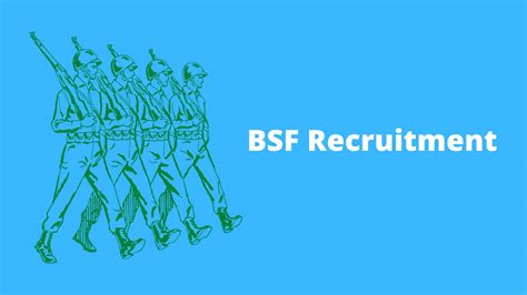 Bsf Constable Tradesman Recruitment 2022 Apply Online Application Form