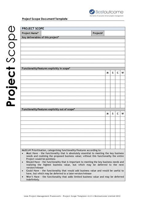 In april 2001 the international accounting standards board (board) adopted ias 1 presentation of financial statements, which had originally been issued by. Explore Our Sample of Project Management Scope Statement ...