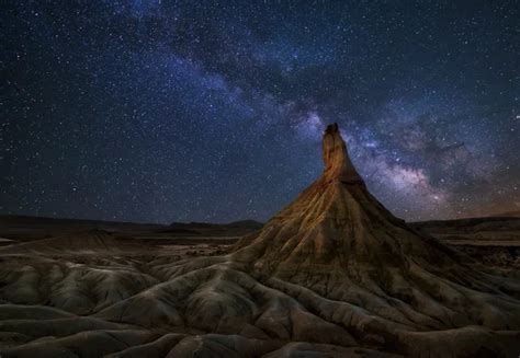 Milky Way Over The Desert — Stock Photo © Inigocia 7918589