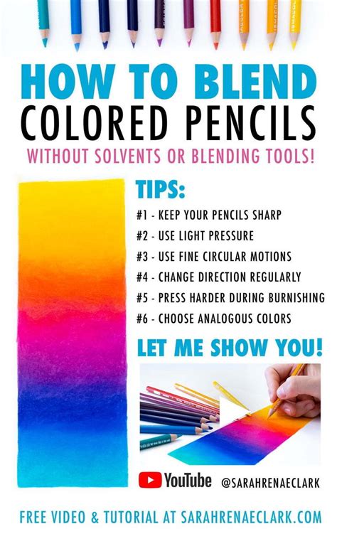 How To Blend Colored Pencils The Best Method For Beginners Blending