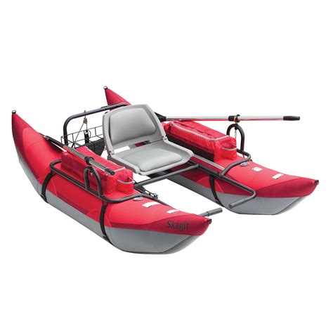 Classic Accessories Skagit Inflatable Pontoon Boat Fishing Boats Sports And Outdoors